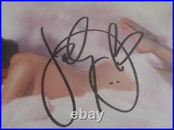 KATY PERRY SIGNED VINYL ALBUM COVER JSA AUTHENTICATED WithPROOF