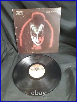 KISS 1975-78 Lot Of 9 Vinyl 7 LP & 1 Double LP ALIVE, GENE, PAUL, PETER Great