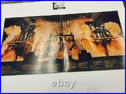 KISS Alive II Misprint LP Three Songs Listed on Back Cover But Not on Album