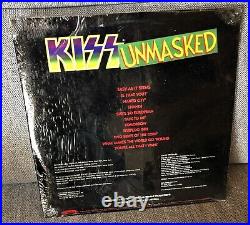 KISS LP album UNMASKED 1980 Casablanca #NBLP-7225 SEALED MINT POSTER INSERTS