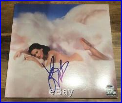 Katy Perry Signed TEENAGE DREAM Album LP Record Cover Autographed PSA/DNA COA