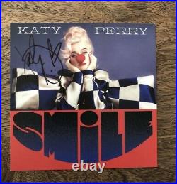 Katy Perry Smile Picture Disk All 6 Picture Disks + Signed Album Cover
