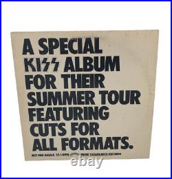 Kiss A Special Album For Their 1976 Summer Tour Vinyl Record RARE Radio Promo