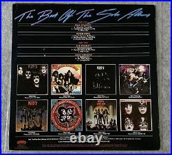 Kiss Best of Solo LP Australian Vinyl 1979 with Stickers! Vinyl NM, Cover VG