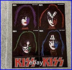 Kiss Best of Solo LP Australian Vinyl 1979 with Stickers! Vinyl NM, Cover VG