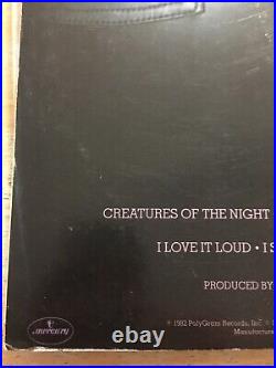 Kiss Creatures of the Night Lp Alternate Cover NBLP7270 Rare Vinyl Must See
