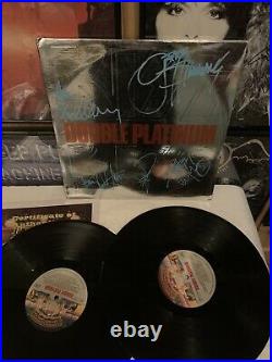 Kiss Full Autographed Album LP Cover DOUBLE PLATINUM Vinyl COA Guaranteed 100%