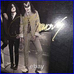 Kiss Full Autographed Album LP Cover Dressed To Kill Vinyl COA Guaranteed 100%
