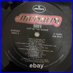 Kiss HOT IN THE SHADE 1989 (LP, Album, Club Edition)