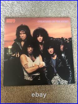 Kiss creatures of the night alternate cover 1985 LP record vinyl paul gene