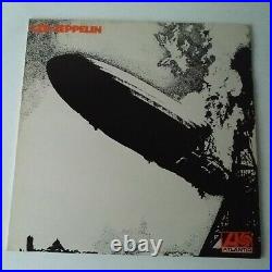 Led Zeppelin I One Vinyl LP Album UK 1972 Plum Press Rare Over Stickered NM