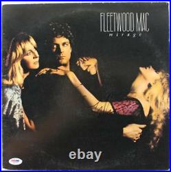 Lindsey Buckingham Fleetwood Mac Signed Album Cover With Vinyl PSA/DNA #S81216
