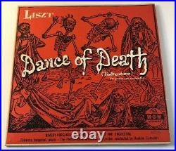 Liszt Dance Of Death feat. Pianist Fabienee Jacquinot with Satanic Album Cover