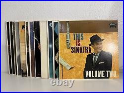 Lot Of 12 Frank Sinatra Vinyl LP Record AlbumsCapitolColumbiaReprise