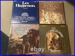 Lot Of 25 Opera Classical Opera Music Box Set Albums / Multi Records With Booklets