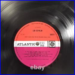 Lp Led Zeppelin Debut Album 1st Uk Press Version 6 Orange Purple Label Vg+/ex