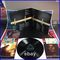 Lp Pink Floyd The Dark Side Of The Moon Shvl 804 Uk 5th Press Posters & Stickers