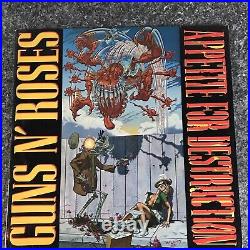 Lp Vinyl Album Guns N' Roses Appetite For Destruction Uk 1st Press Ex/ex Super