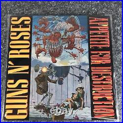 Lp Vinyl Album Guns N' Roses Appetite For Destruction Uk 1st Press Ex/ex Super