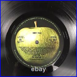 Lp Vinyl Album The Beatles Abbey Road 1969 Uk 1st Press Pcs 7088 Superb Ex+/ex