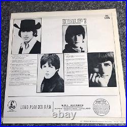 Lp Vinyl The Beatles Album Help Pmc 1255 Uk 1st Mono Press 1965 Nm/vg+ Super