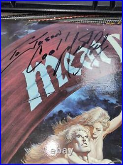 MEAT LOAF Dead Ringer PROMO LP ALBUM Signed 1981