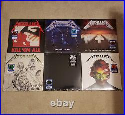 METALLICA 2021 Walmart Colored Vinyl ALL SIX ALBUMS (Includes HARDWIRED)