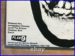 MISFITS BEWARE Orig. 1st UK 1980 Plan9 Smoke Cover Punk Danzig Black Flag DOA
