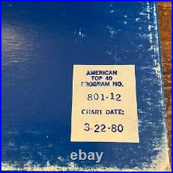 MISSING 2 Discs CASEY KASEM American Top 40 2xLP Vinyl 3/22/80 PINK FLOYD Queen