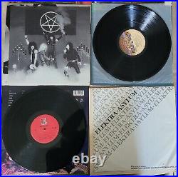 MOTLEY CRUE Guns N Roses WAYSTED Black N Blue TRIGGER Scorpions VINYL LP LOT