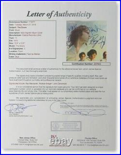 Manzarek Krieger Densmore Signed Autographed Record Album Cover Doors JSA Z37933