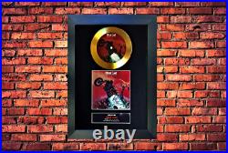 Meat Loaf Bat Out Of Hell Gold Record Vinyl Cd & Signed Album Cover Framed