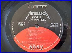 Metallica Master Of Puppets Vinyl LP Record Album 1986 Original Great Condition