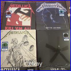 Metallica Walmart Exclusive Colored Vinyl Record Set Bundle All 11 Albums