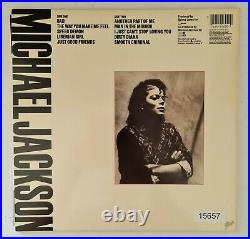 Michael Jackson Autographed Vinyl Album Cover Bad Original With COA #MJ58932