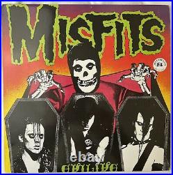 Misfits? - Evilive LP October 1987 Pressing PL9-08 Vinyl VG+-Ex Cover VG+- EX