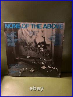 N. O. T. A. Self Titled Album (None of the Above) LP Vinyl Orig. 1985 VG+ Rare