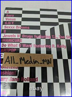 NEW Lady Gaga Artpop 2014 Vinyl Record Metalic cover includes R Kelly Duet