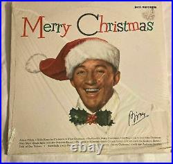 NEW SEALED MERRY CHRISTMAS Bing Crosby Vinyl LP Album MCA RECORDS ADESTE FIDELIS