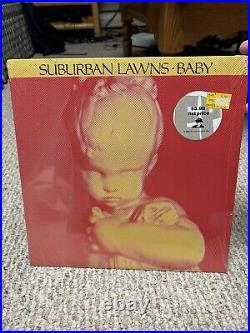 NEW Suburban lawns baby album LP 1983 Vinyl FLAVOR CRYSTALS ENJOY HUG YOU