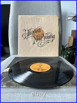 Neil Young Harvest Original 1972 Pressing MS 2032 Complete With Lyric Sheet EX/EX