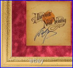 Neil Young Signed Album Cover Photo & Vinyl Framed Display