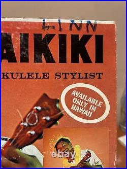 Nelson Waikiki Ukulele Stylist by Nelson Waikiki Vinyl Record Signed Album Cover