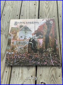 OZZY OSBOURNE Signed Black Sabbath Vinyl LP Autographed JSA LOA Album cover