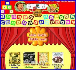 Old Time Children's Record Collection in Digital 1,000+ Completely Restored