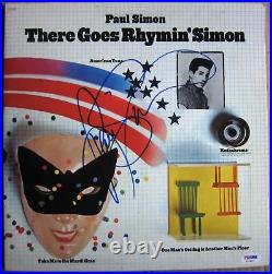Paul Simon signed LP Album Cover There Goes Rhymin' Simon PSA/DNA autographed