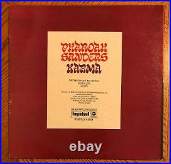 Pharoah Sanders 33 RPM Jazz Album Karma 1969 Impulse! AS-9181 A-9181