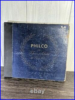 Philco Demonstration Album 1949 Columbia Masterworks Complete