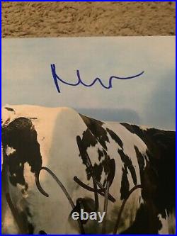 Pink Floyd Autographed Vinyl Cover Album Atom Heart Mother Waters Mason RareV131