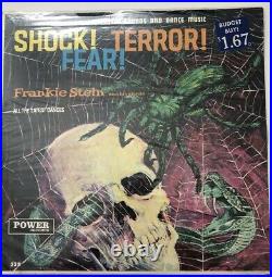 Power Records Shock Terror Fear Frankie Stein & his Ghouls Album-Unopened VTG 64